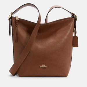 NEW with tags - Coach Val Duffle Leather Bag in Redwood (Brown)